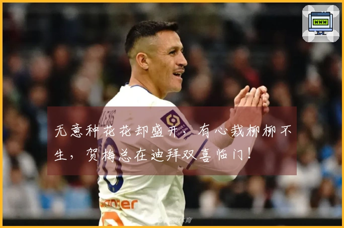 无意种花花却盛开，有心栽柳柳不生，贺梅总在迪拜双喜临门！