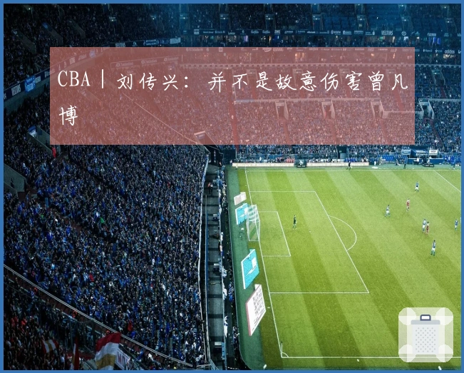 CBA｜刘传兴：并不是故意伤害曾凡博